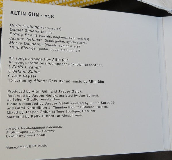 Altin Gun – ask (CD)