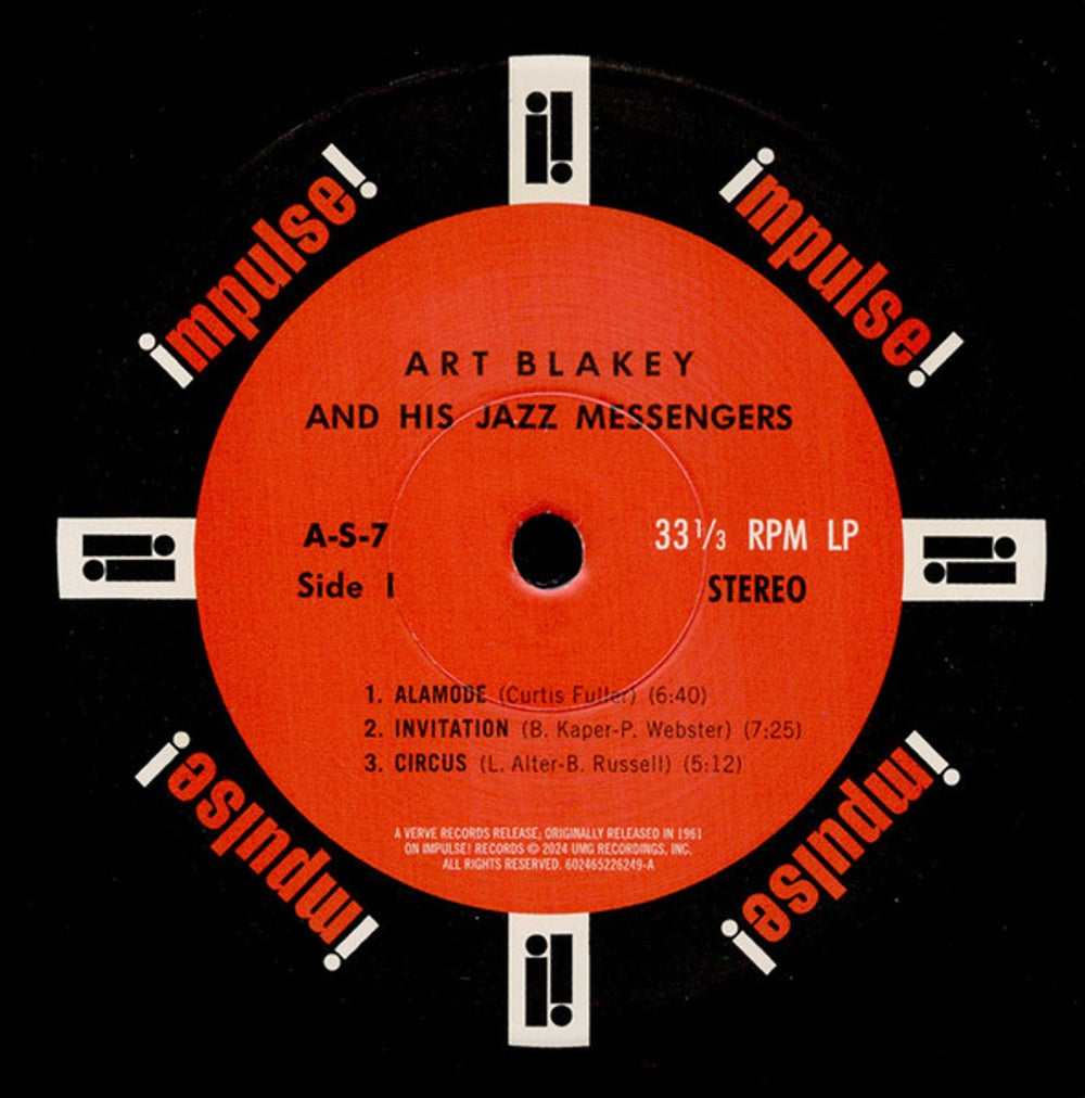 Art Blakey & His Jazz Messenger – impluse! (LP Vinyl)