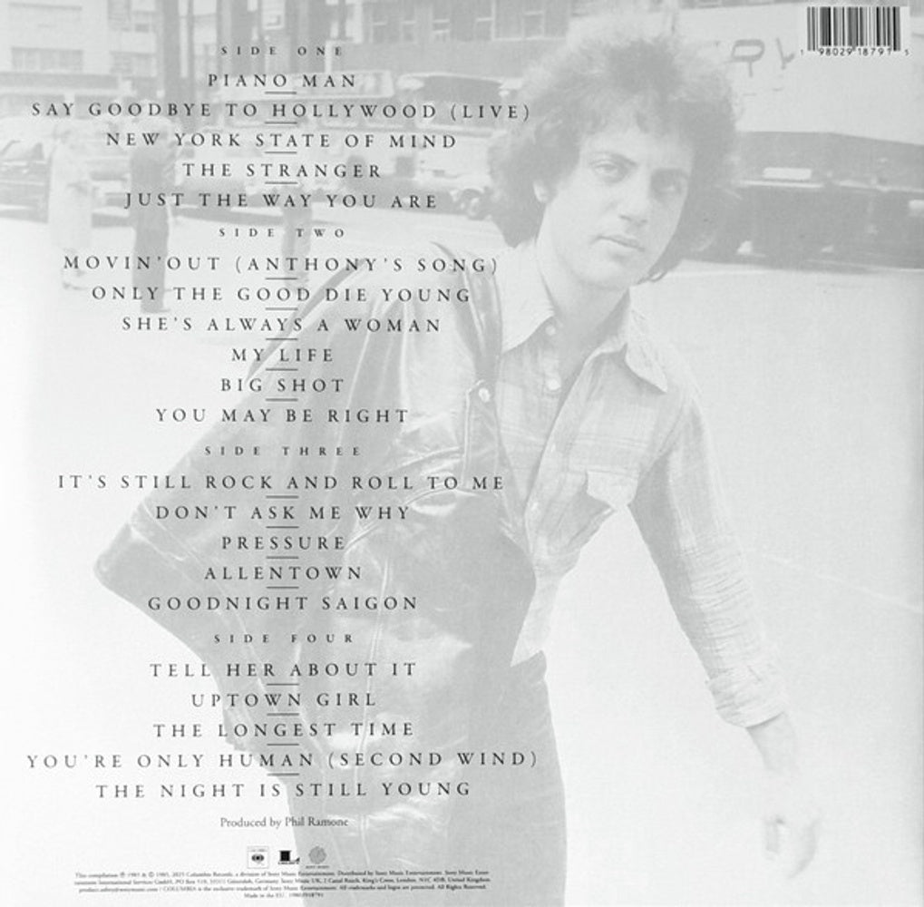 Billy Joel – Greatest Hits Volume I & II (2-LP Vinyl)