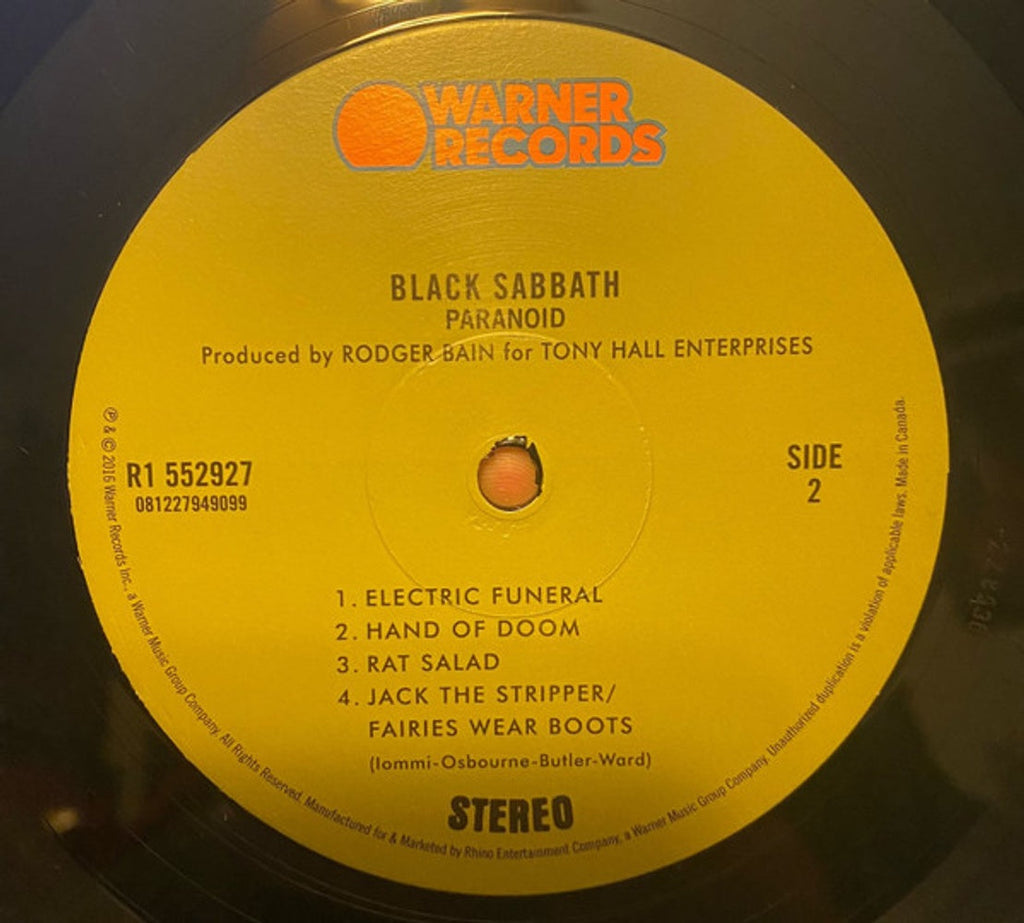 Black Sabbath – Paranoid: Deluxe Edition (2-LP Vinyl)