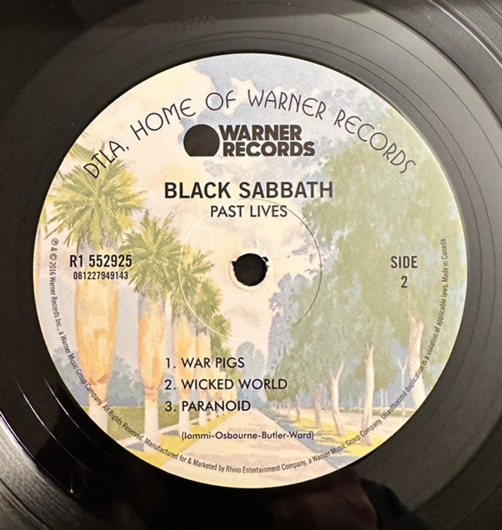 Black Sabbath – Past Lives: Deluxe Edition (2-LP Vinyl)
