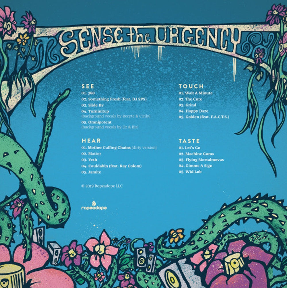 Bluke – Sense The Urgency (LP Vinyl)