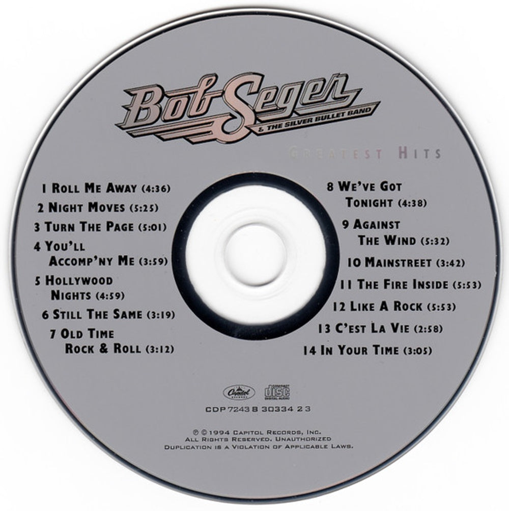 Bob Seger – Greatest Hits (CD)