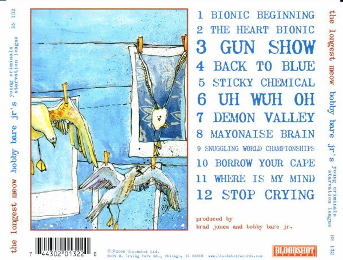 Bobby Bare Jr. – The Longest Meow (CD)