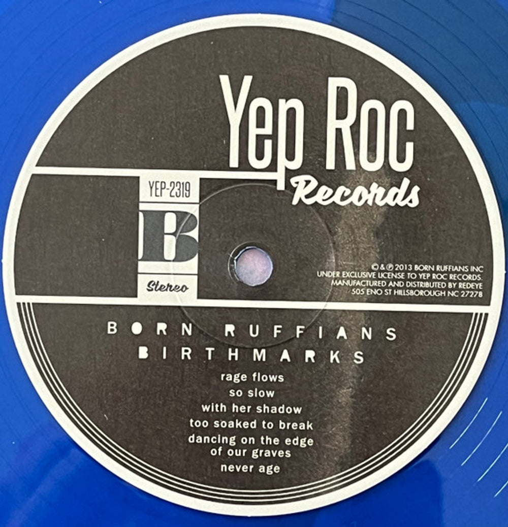 Born Ruffians – Birthmarks (LP Blue Vinyl)