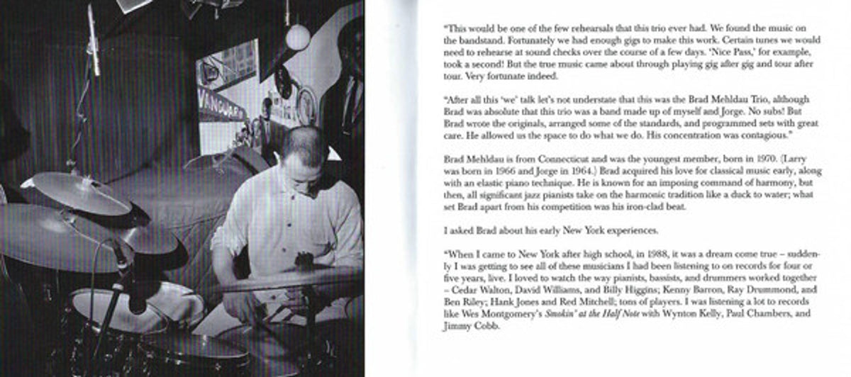 Brad Mehldau – The Art of The Trio, Vol. 4: Back At The Vanguard (CD)