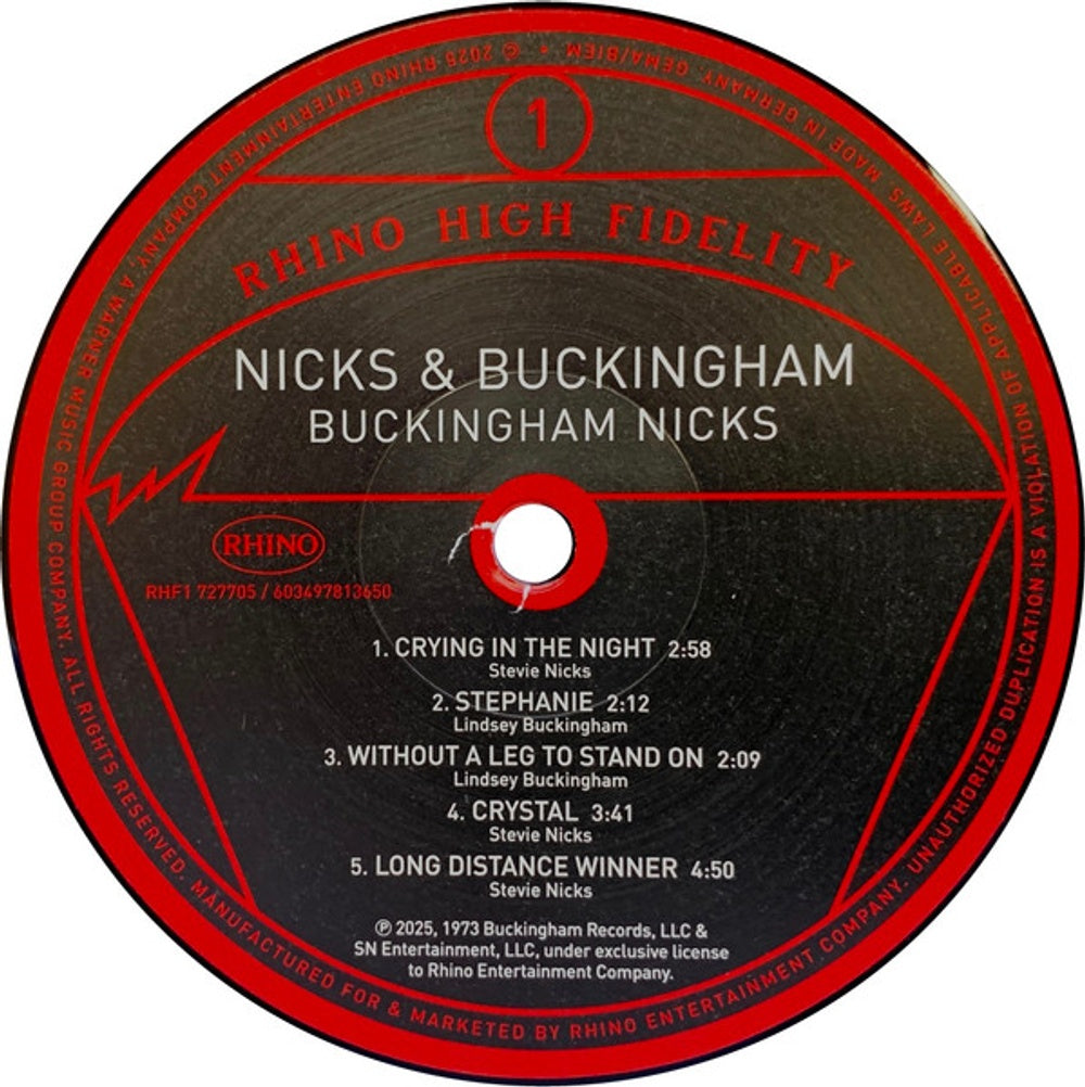 Buckingham Nicks – Buckingham Nicks - (LP Vinyl)