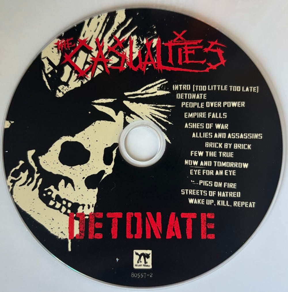 The Casualties – Detonate (CD)