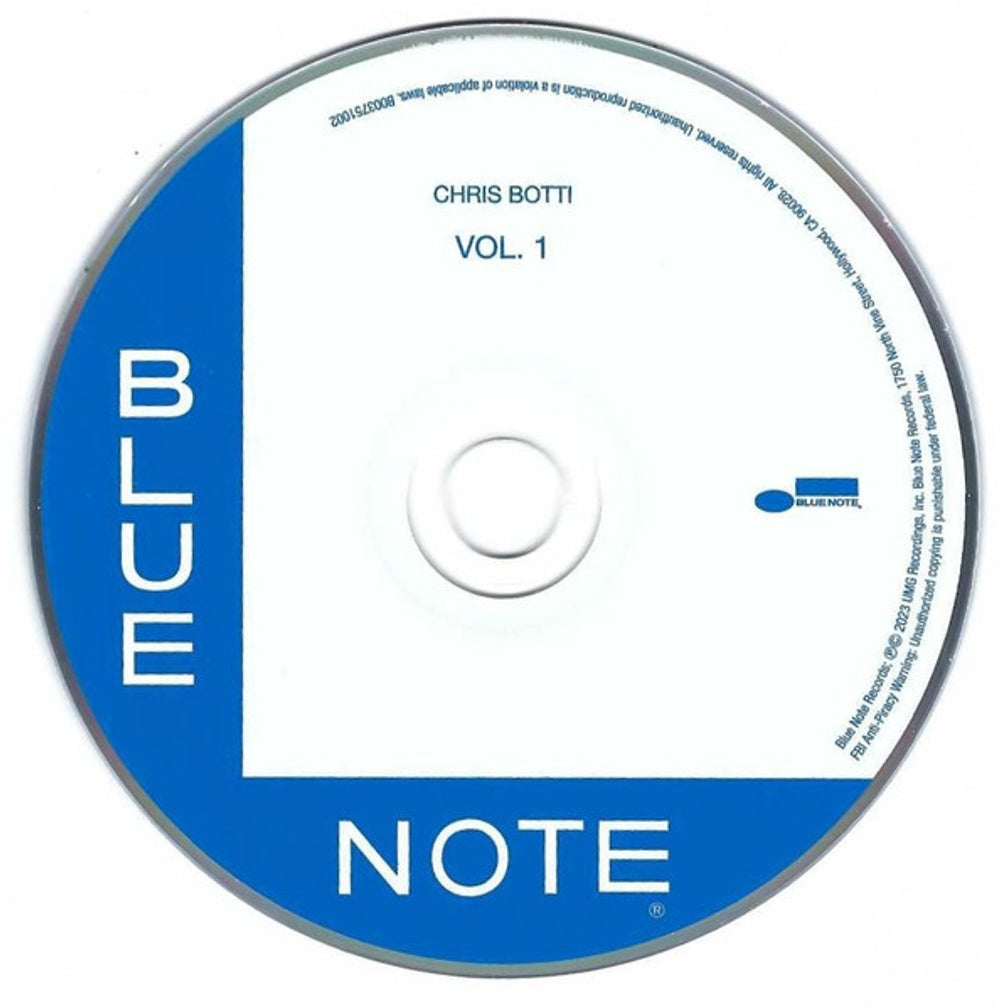 Chris Botti – Vol. 1 (CD)