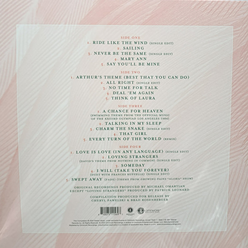 Christopher Cross – All Right: The Worldwide Singles, 1980-1988 (2-LP Pink & Green Vinyl)