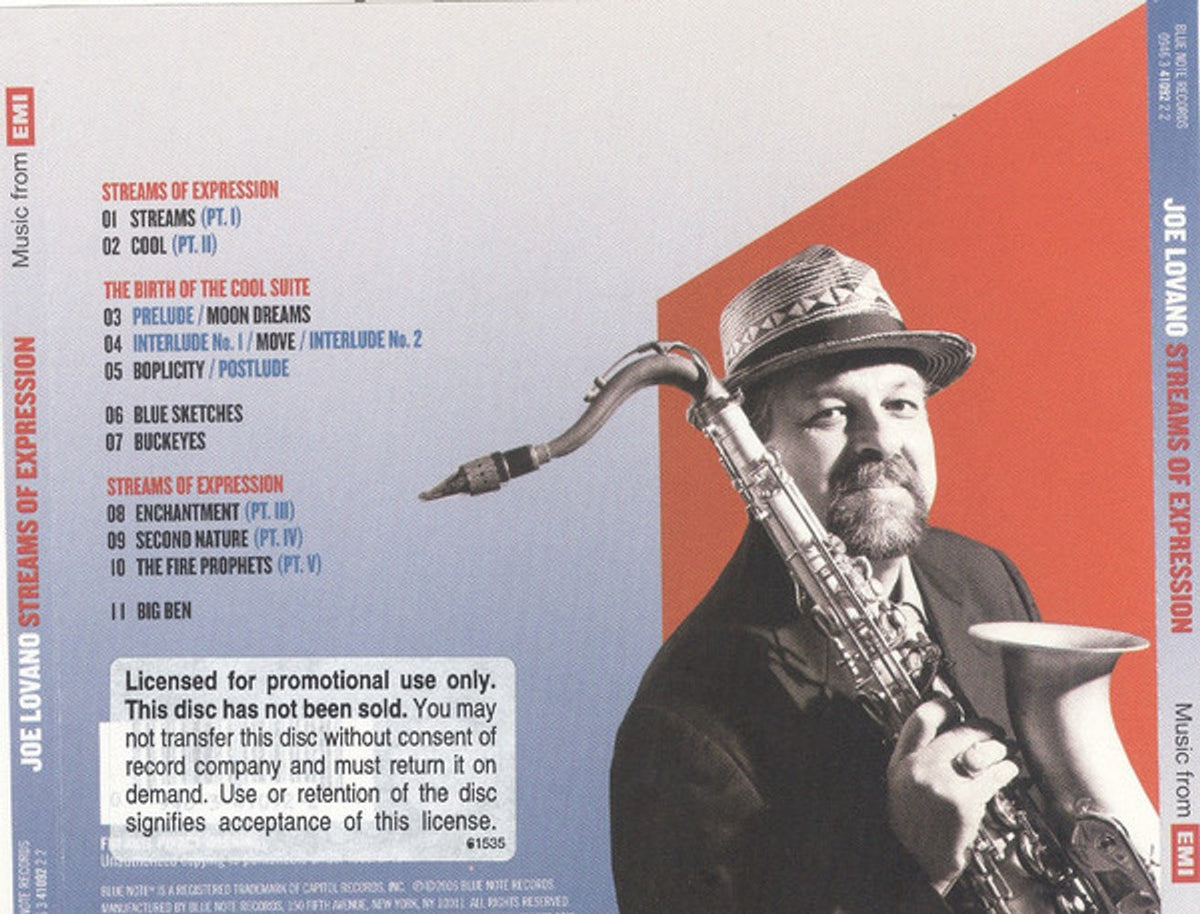 Joe Lovano Ensemble – Streams of Expression (CD)