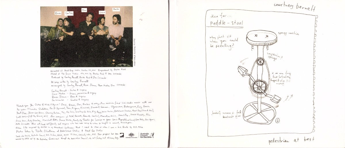 Courtney Barnett – Sometimes I Sit & Think & Sometimes I Just Sit (CD)