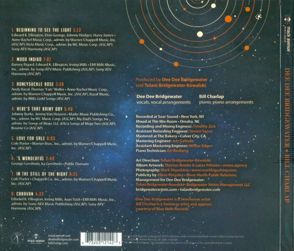 Dee Dee Bridgewater & Bill Charlap – Elemental (CD)