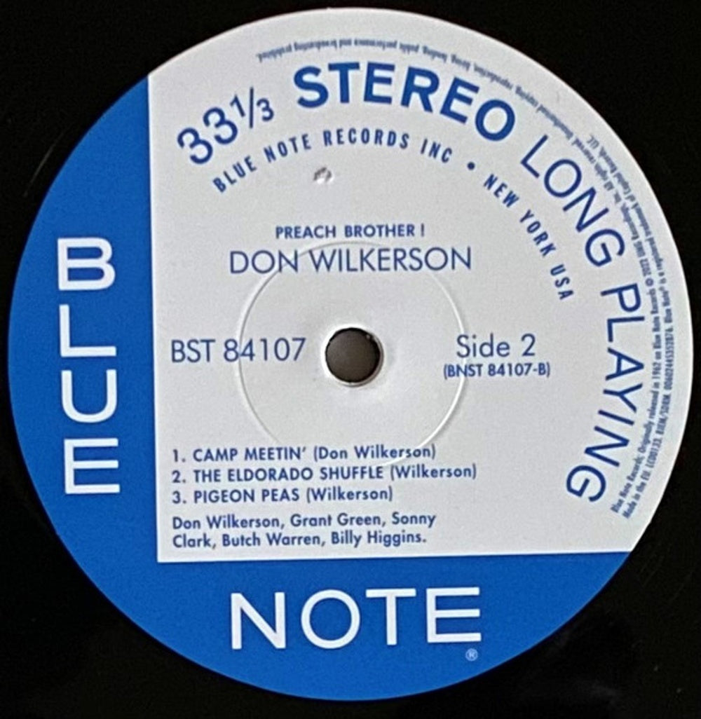 Don Wilkerson – Preach Brother! (LP Vinyl)