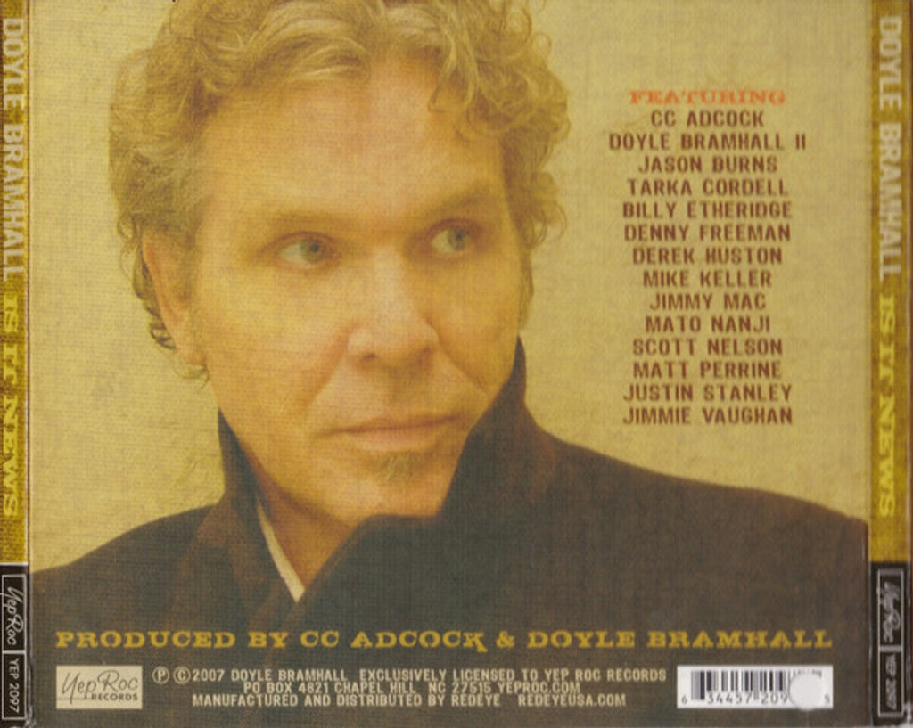 Doyle Bramhall – Is It News (CD)