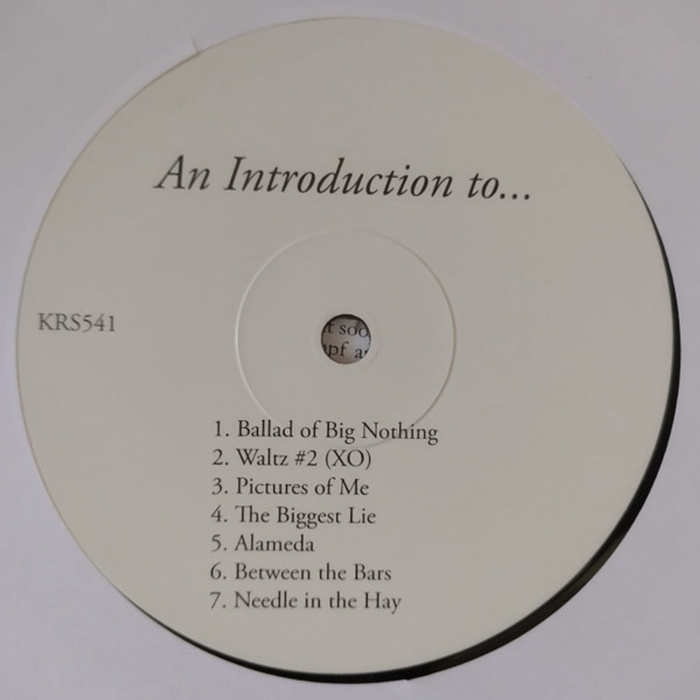 Elliott Smith – An Introduction to Elliott Smith (LP Vinyl)