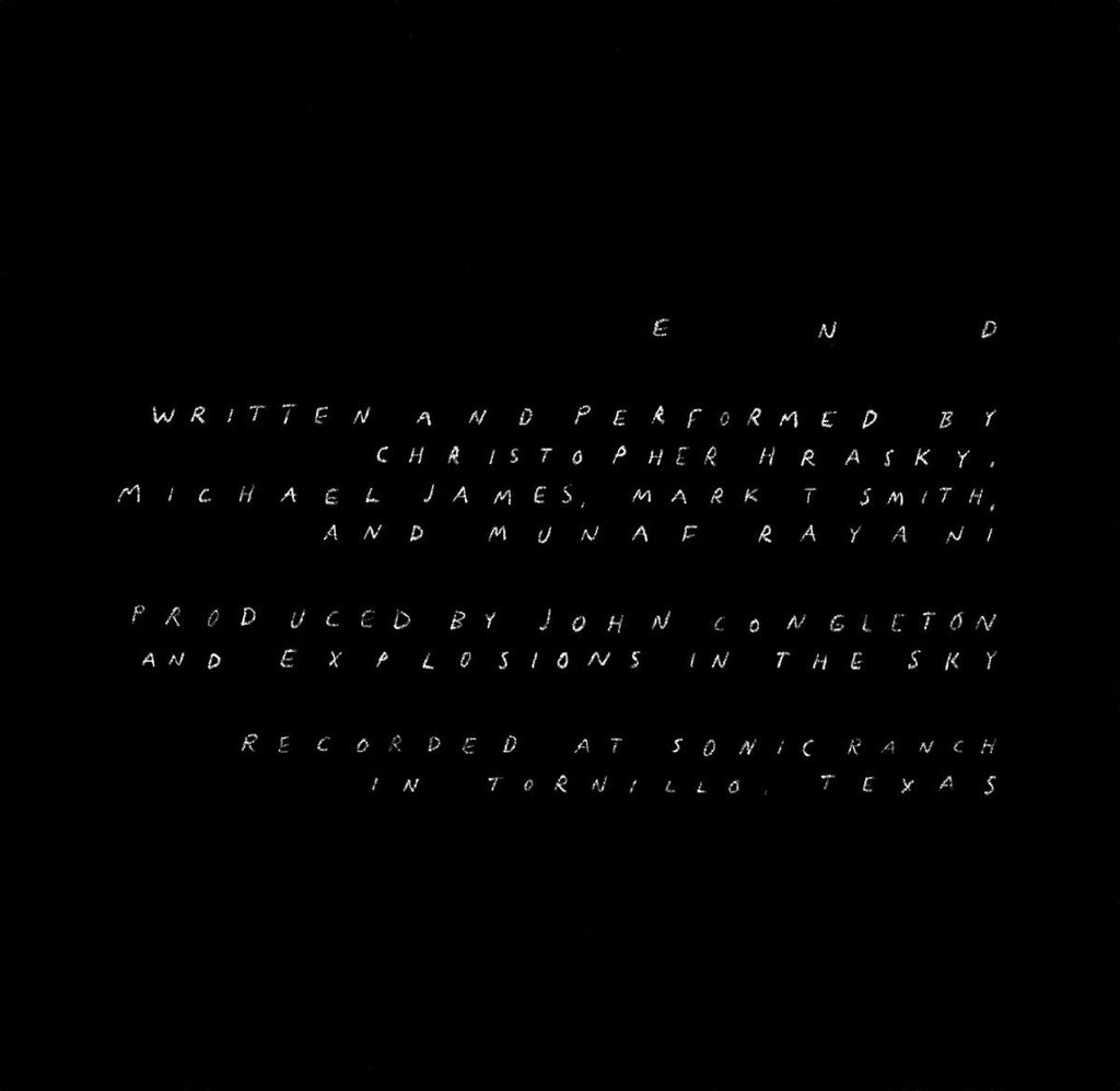 Explosions In The Sky – End (CD)