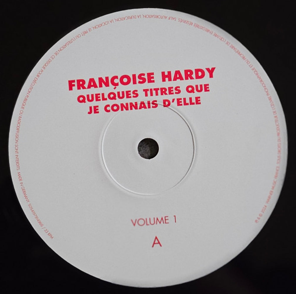 Francoise Hardy – Quelques Titres Que Je Connais (2-LP Vinyl)
