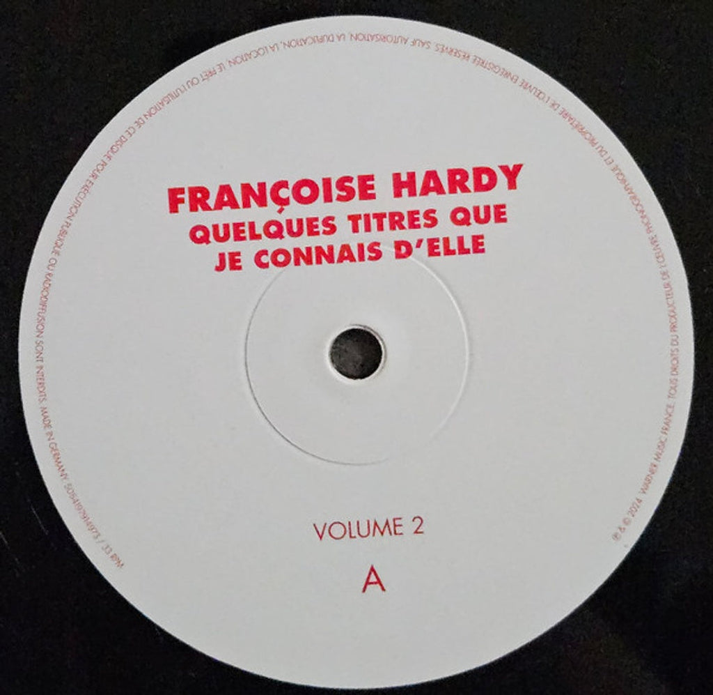 Francoise Hardy – Quelques Titres Que Je Connais (2-LP Vinyl)