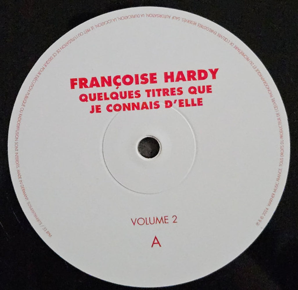 Francoise Hardy – Quelques Titres Que Je Connais (2-LP Vinyl)