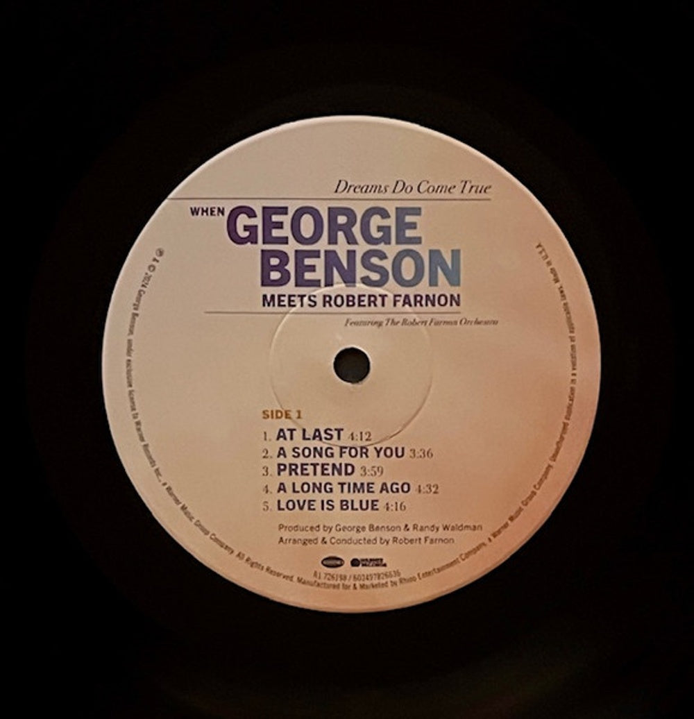 George Benson – Dreams Do Come True: George Benson Meets Robert Farnon (LP Vinyl)