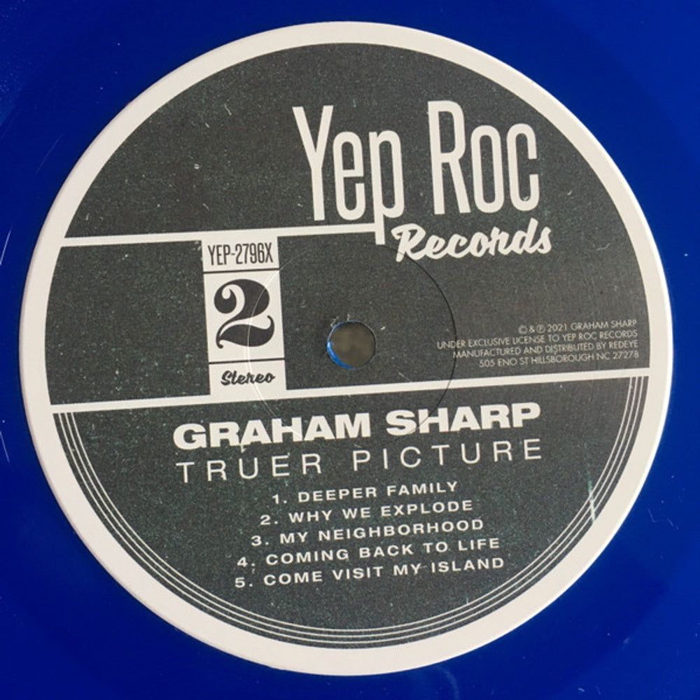Graham Sharp – Truer Picture (LP Blue Vinyl)