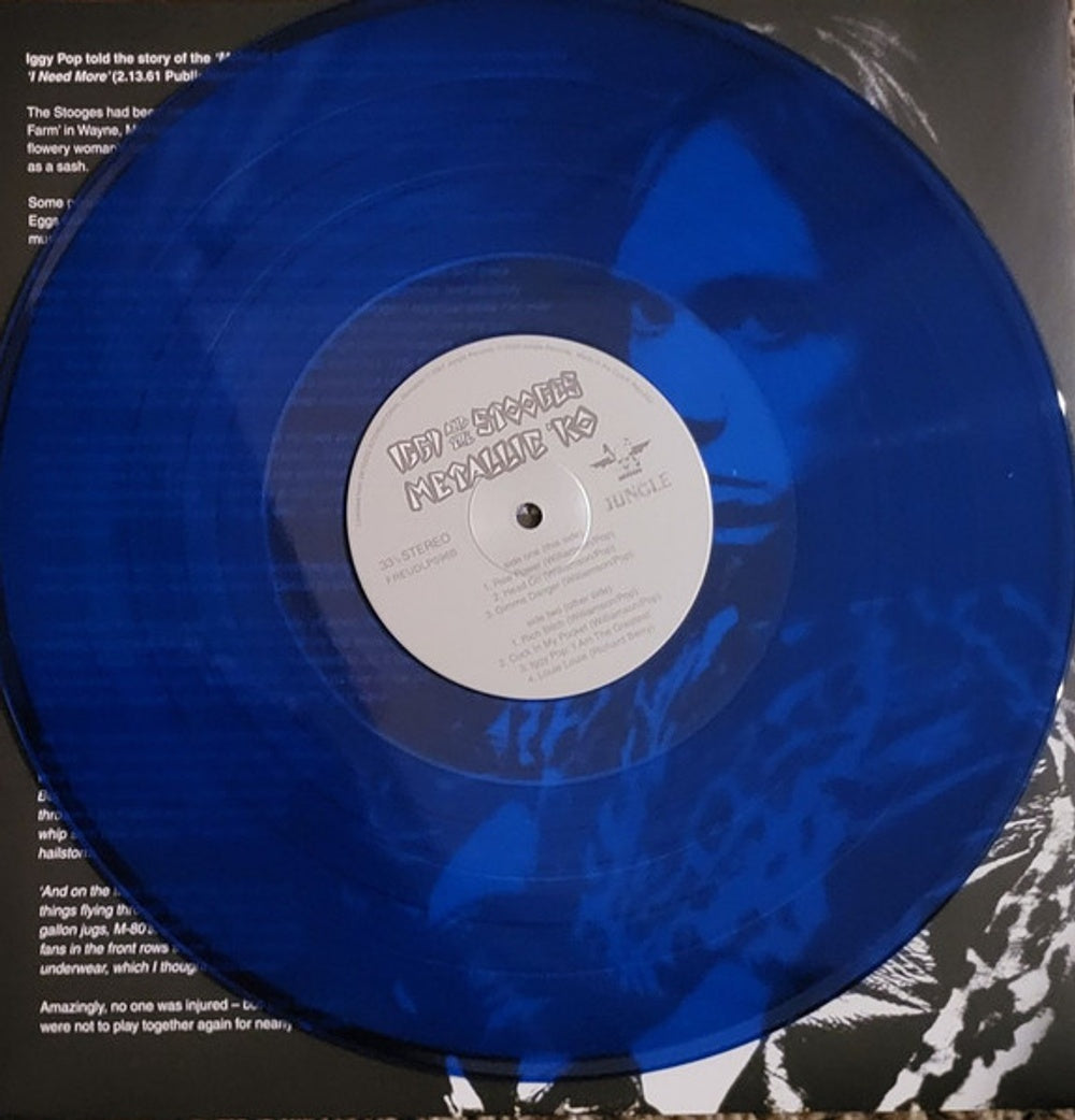 Iggy and The Stooges – Metallic K.O. (Blue LP Vinyl)