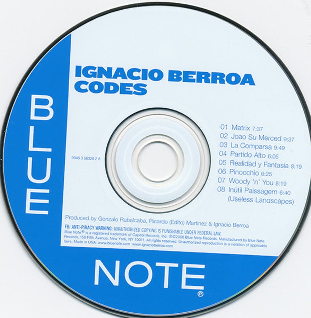 Ignacio Berroa – Codes (CD)
