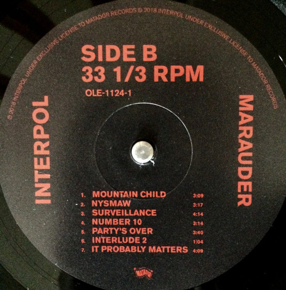 Interpol – Marauder (LP Vinyl)