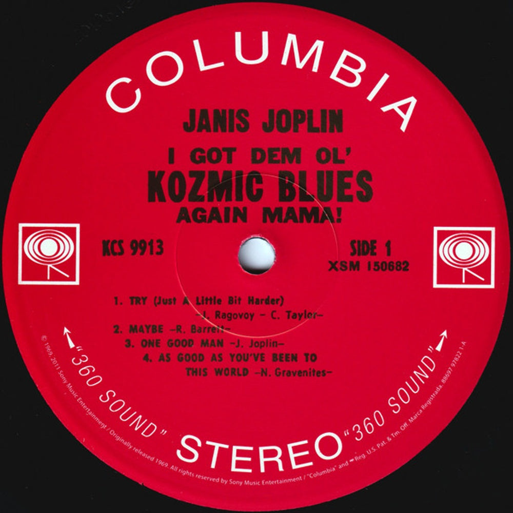 Janis Joplin – I Got Dem Ol' Kozmic Blues Again Mama (LP Vinyl)