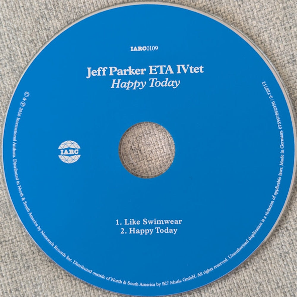 Jeff Parker & ETA IVtet – Happy Today (CD)