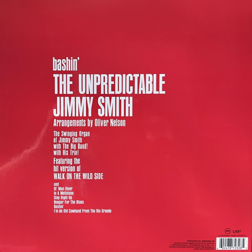Jimmy Smith – Bashin: Unpredicable Jimmy Smith (LP Vinyl)