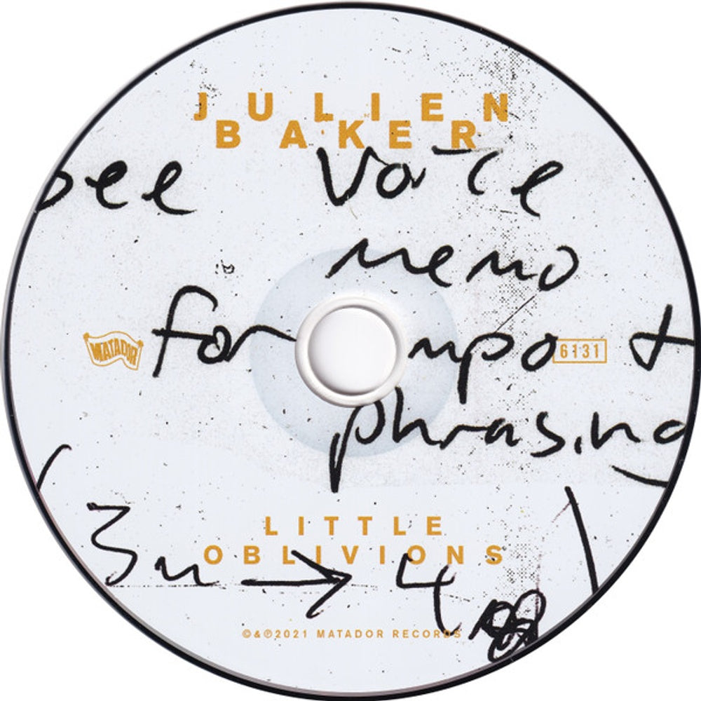Julien Baker – Little Oblivions (CD)