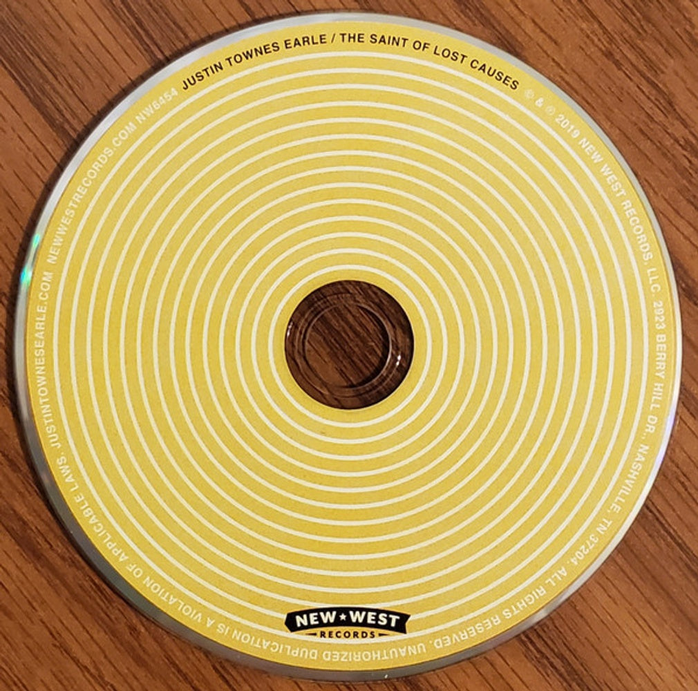 Justin Townes Earle – Saint Of Lost Causes (CD)