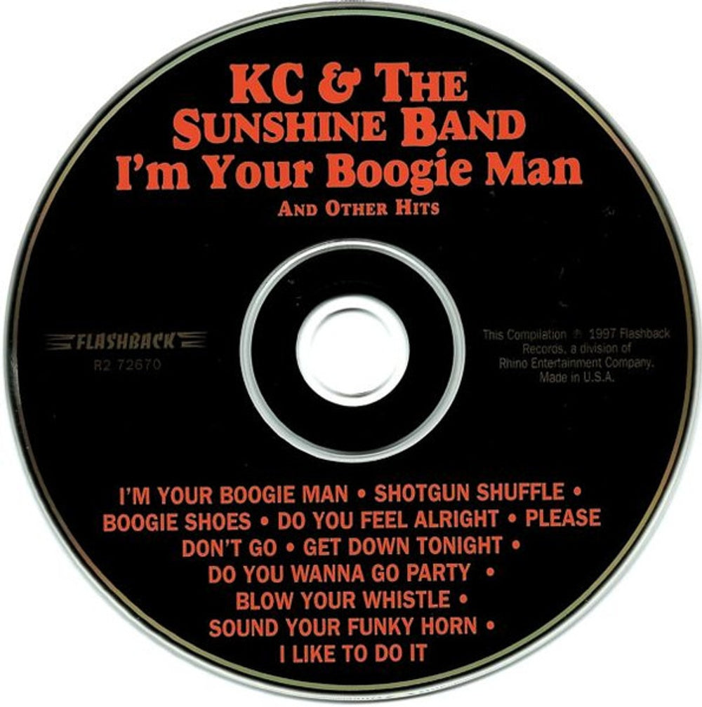 Kc & The Sunshine Band – I'm Your Boogie Man & Other Hits (CD)