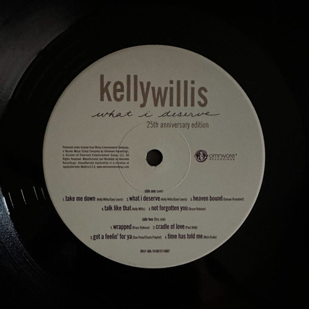 Kelly Willis – What I Deserve (2-LP Vinyl)