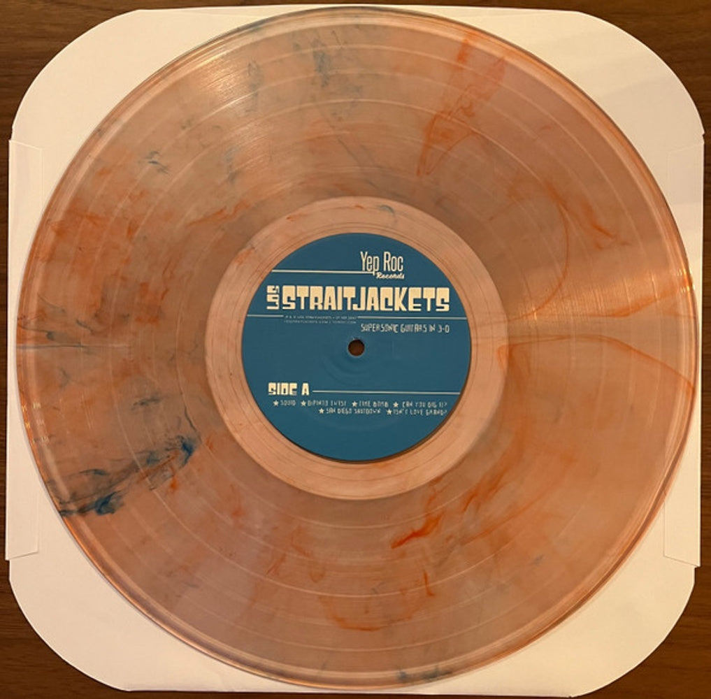 Los Straitjackets – Supersonic Guitars In 3-D (LP Red & Blue Vinyl)