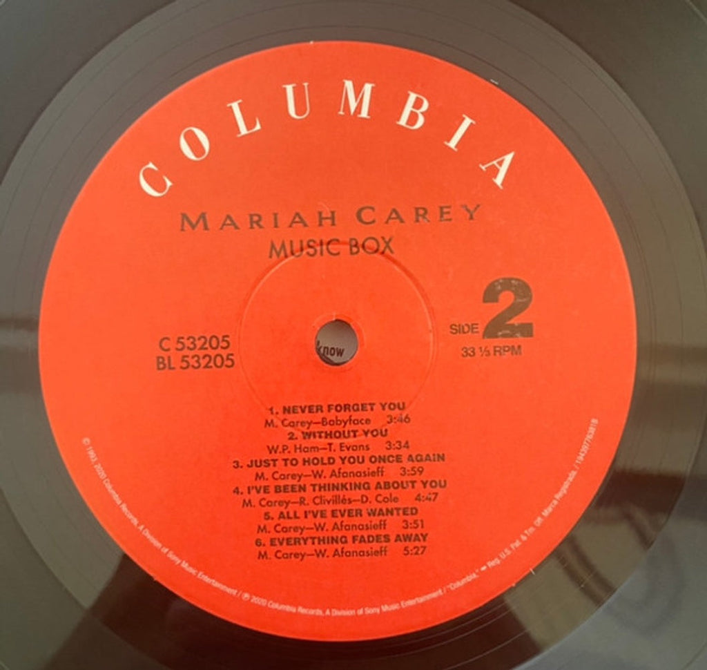 Mariah Carey – Music Box (LP Vinyl)