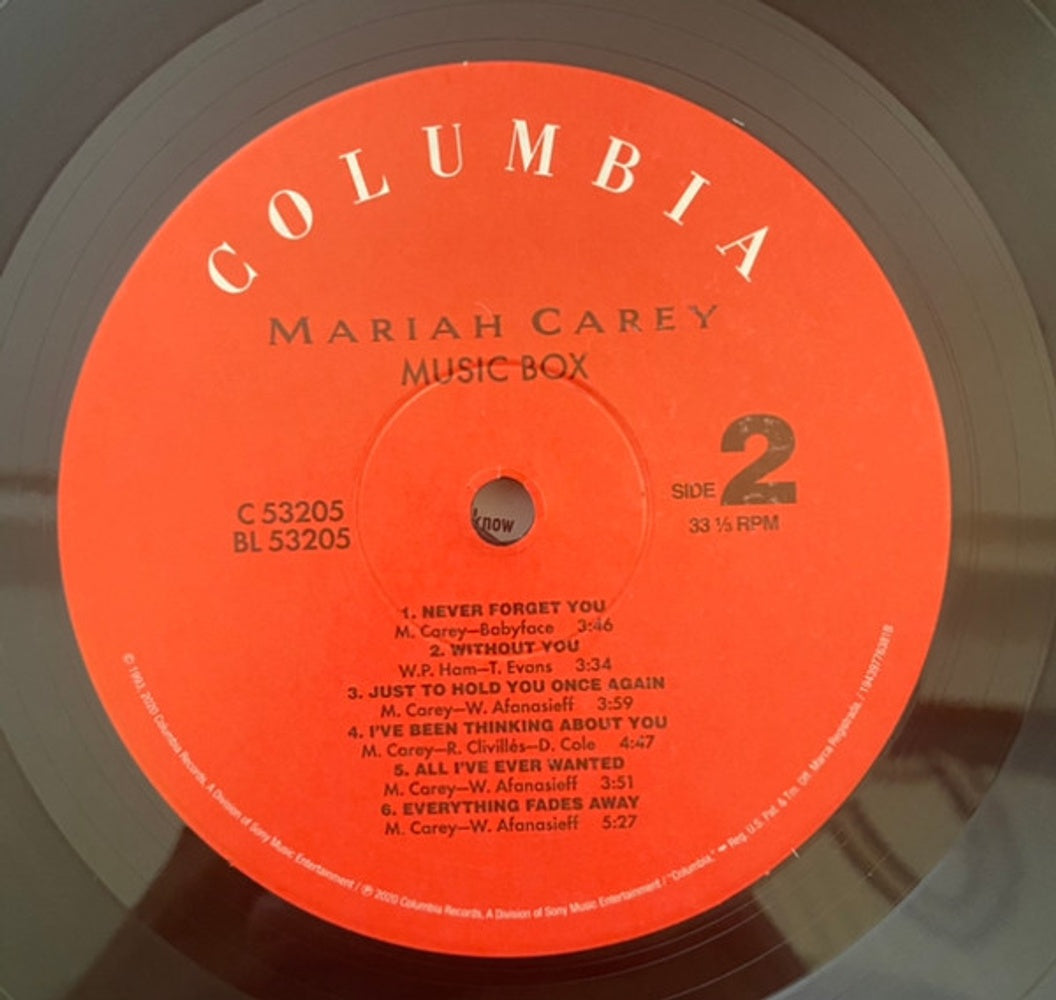 Mariah Carey – Music Box (LP Vinyl)