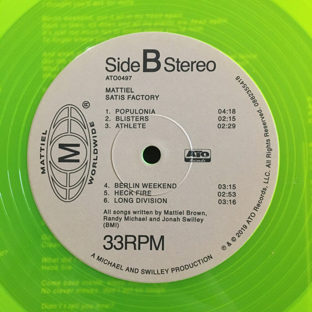 Mattiel – Satis Factory (Green LP Vinyl)