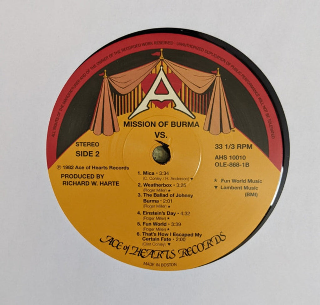 Mission Of Burma – Vs. (LP Vinyl)