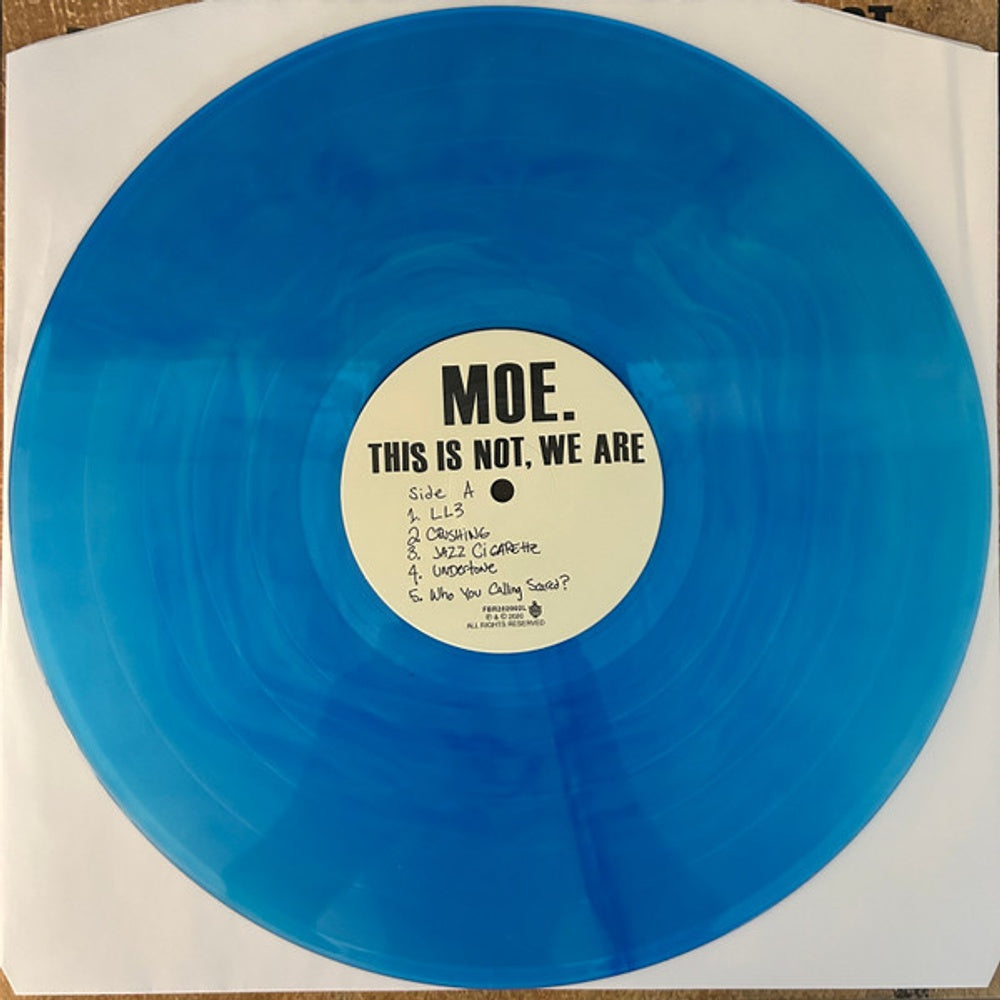 moe. – This Is Not, We Are (Blue Galaxy LP Vinyl)