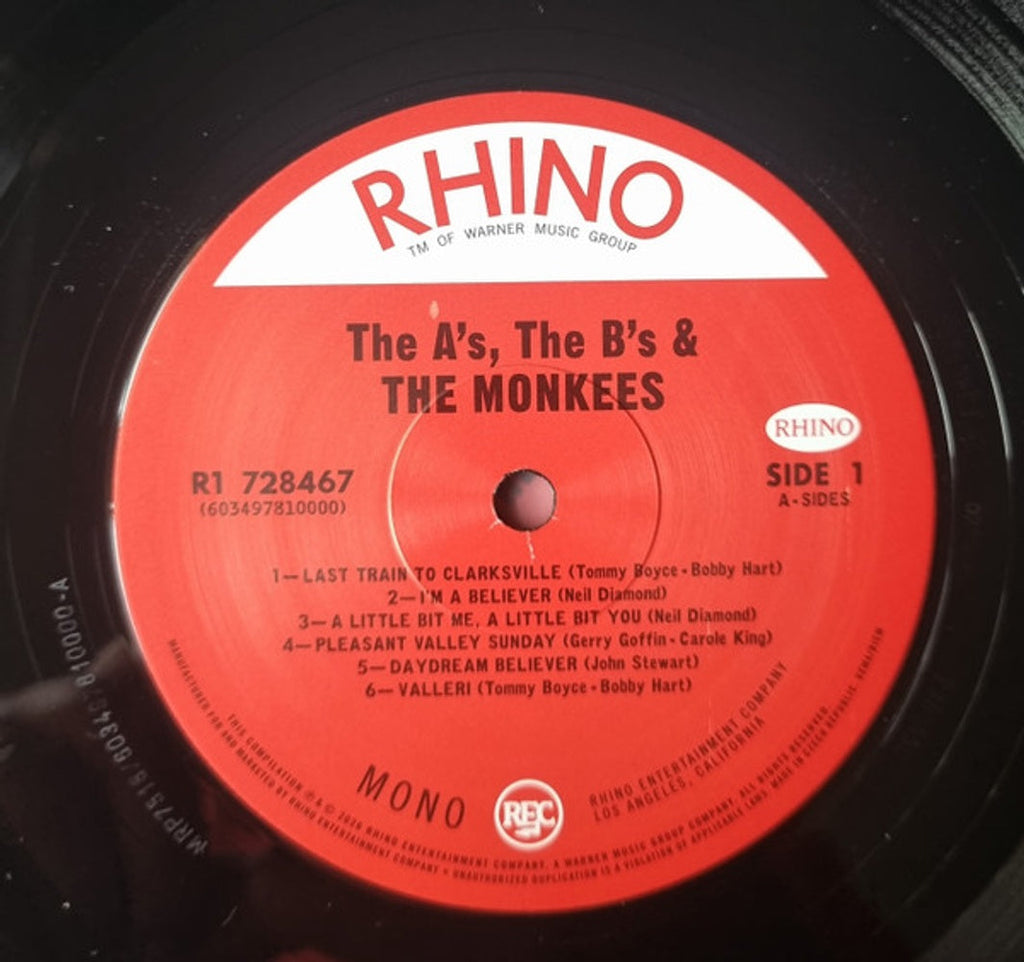 The Monkees – A's The B's & The Monkees (2-LP Vinyl)