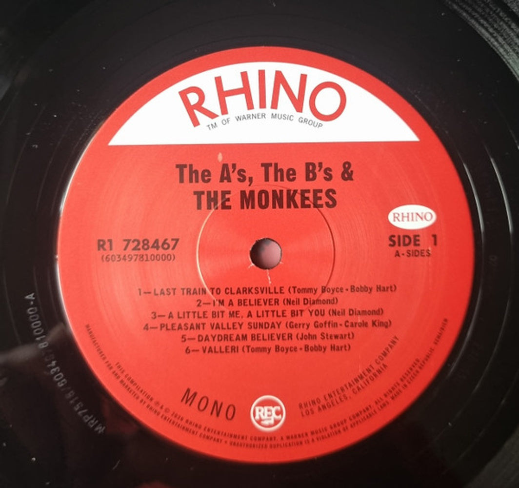 The Monkees – A's The B's & The Monkees (2-LP Vinyl)