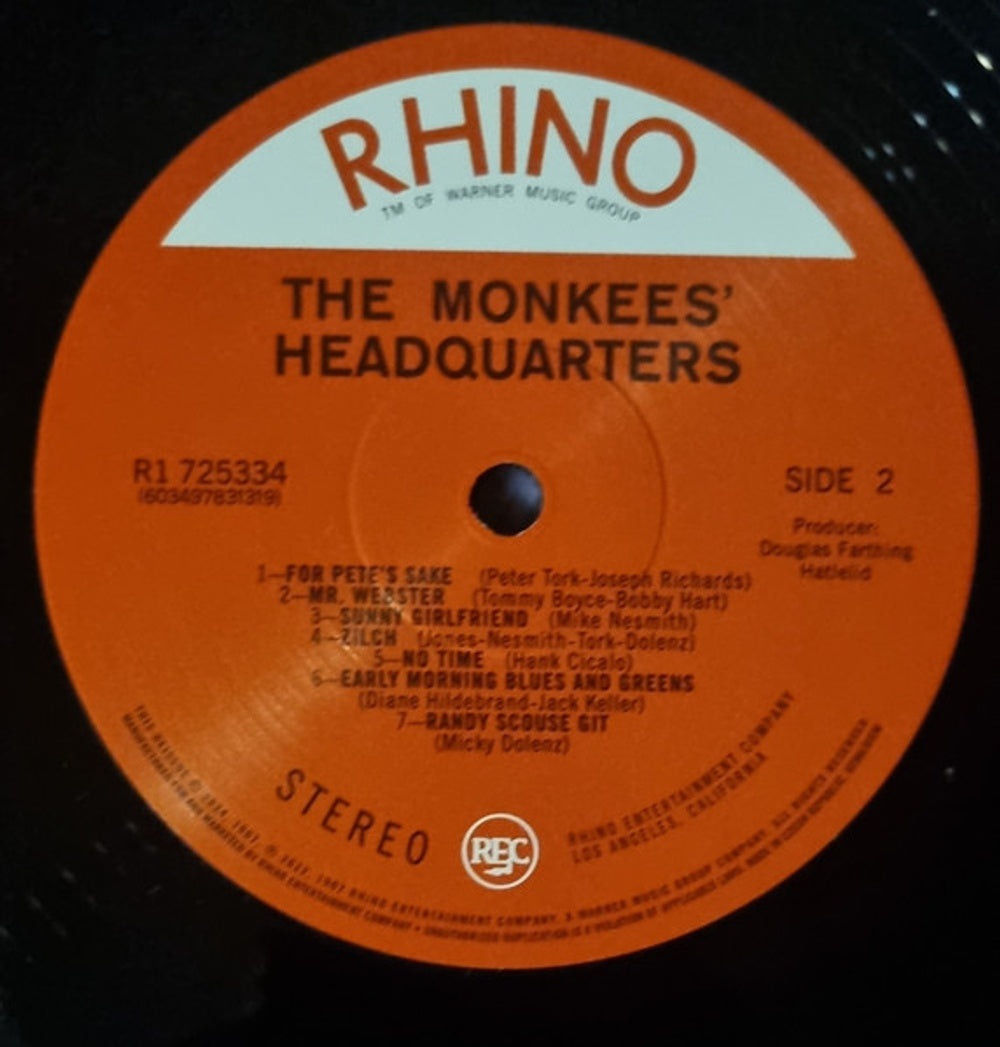 The Monkees – Headquarters (2-LP Vinyl)