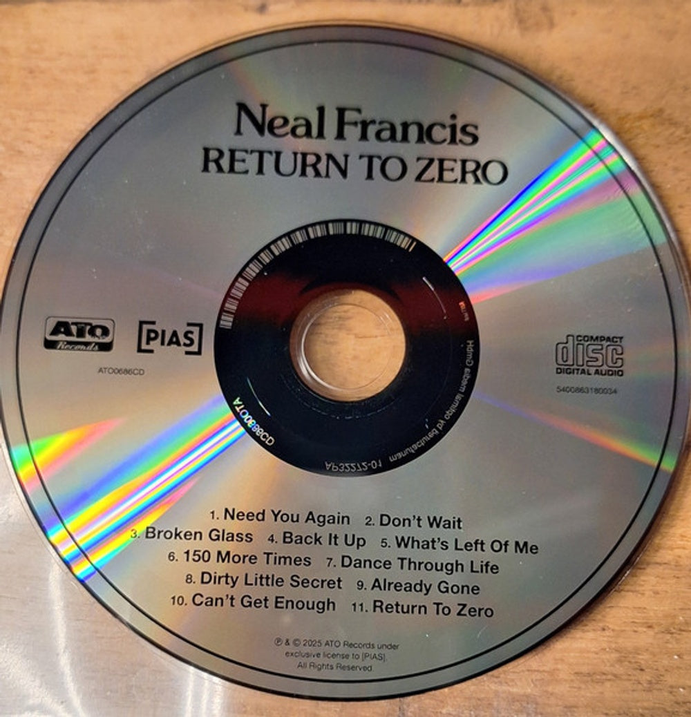 Neal Francis – Return To Zero (CD)