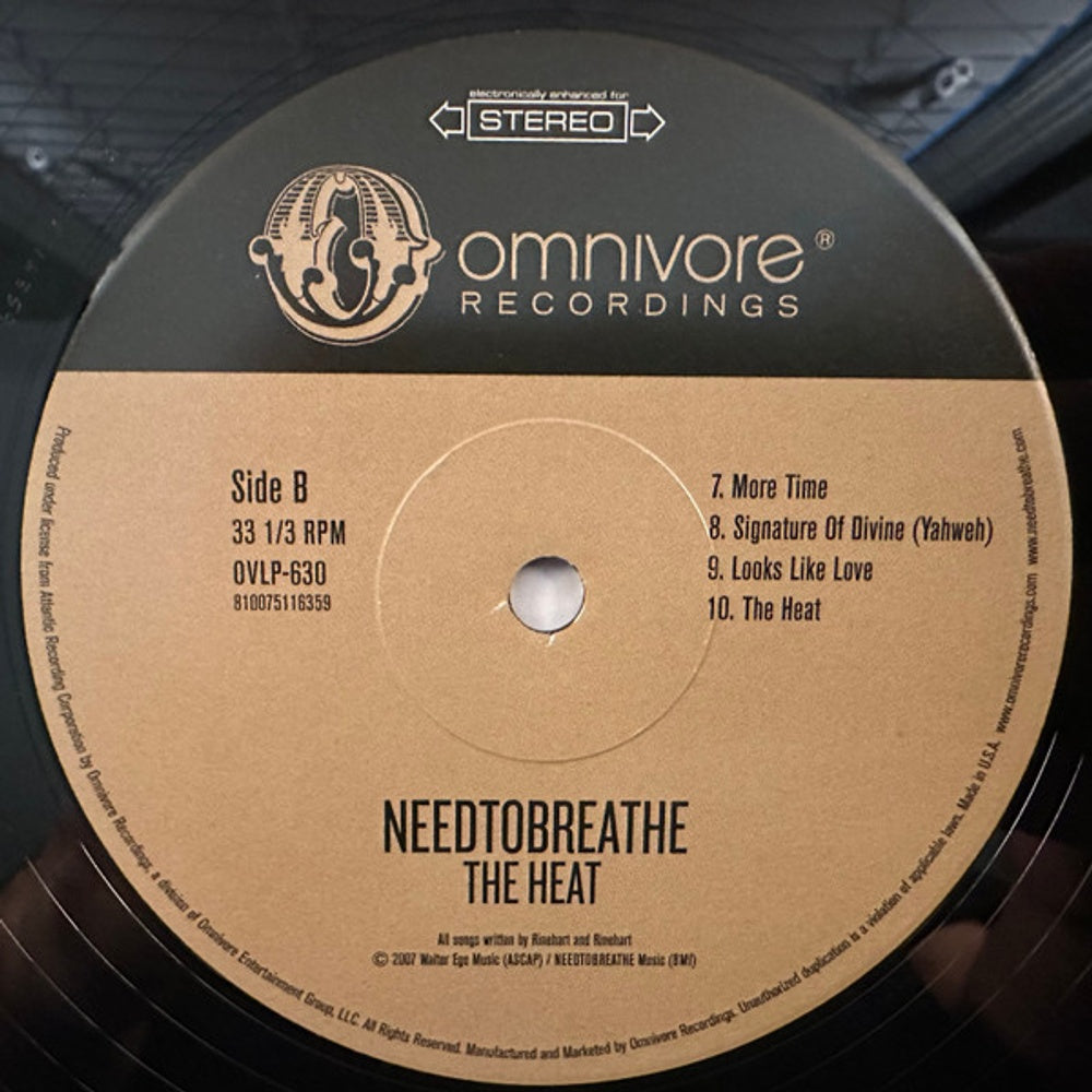 NEEDTOBREATHE – The Heat (2-LP Vinyl)
