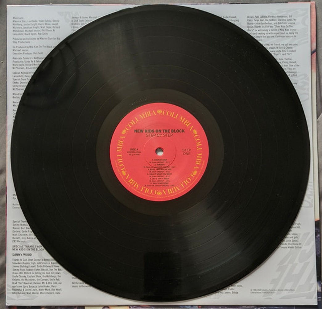 New Kids On The Block – Step By Step (LP Vinyl)