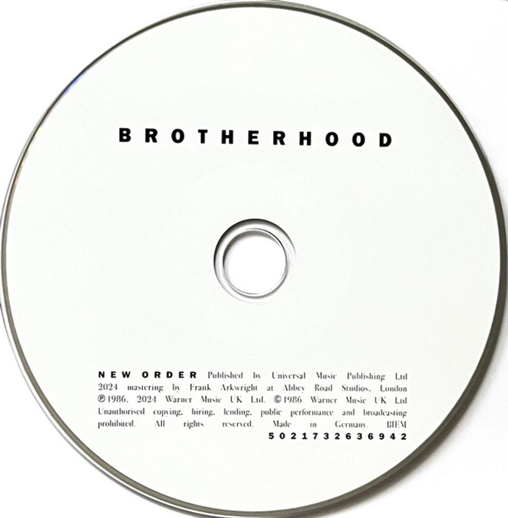 New Order – Brotherhood (2-CD)