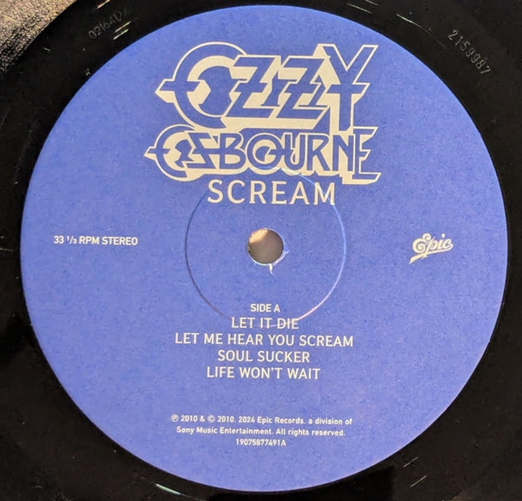 Osbourne, Ozzy – Scream (2-LP Vinyl)